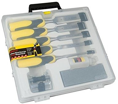 Stanley Tools DynaGrip Chisel + Strike Cap Set of 5 + Access STA516421