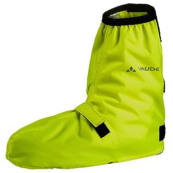 Vaude Unisex Overshoe Bike Gaiter, Neon yellow, Size 40/43