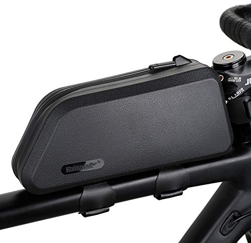 Grefay Fahrrad Rahmentaschen 1.5L Wasserdicht Farhrradlenkertasche Oberrohrtasche Handytasche Geeignet für Smartphones unter 7,5 Zoll