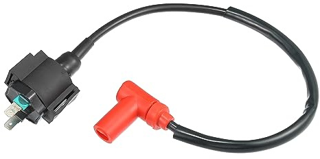QUARKZMAN CDI Zündspule Für Honda XR250R 84-95 1 Stück | Schwarz, Rot, Kunststoff, Metall, Gummi, Verbesserte Zündenergie, Für Honda XR250R 84-95