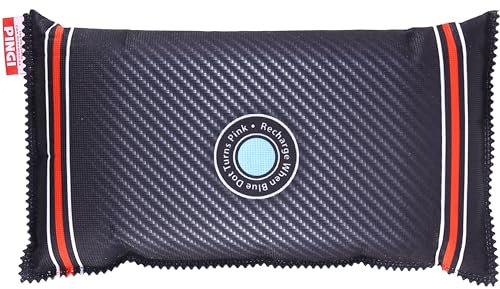 Pingi Reusable Car Dehumidifier Bag (1 x 1000g) - Moisture Condensation Damp Absorber for Car & Home, 100% Leakproof & Reusable, Microwave Rechargeable Dehumidifier for Cars