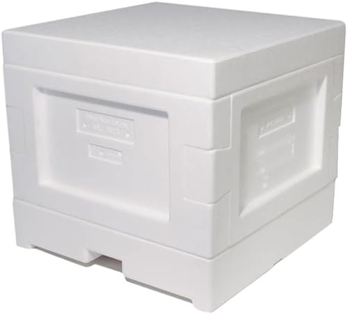 Germerott Bienentechnik Mini Plus Beute aus Styropor inkl. 6 Mini Plus Rähmchen für Zucht und Überwinterung von Bienenköniginnen