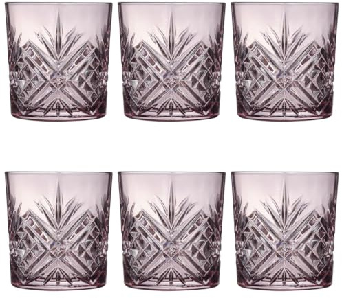 Arcoroc Broadway Rosa, Set mit 6 Gläsern, Glas, 30 cl