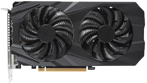 GTX 1060 Graphics Card, 192Bit GDDR5 1708/8008MHz, PCI Express 3.0 Gaming GPU Graphics Card, HDMI DP DVI with Dual Fan for Office and PC Gaming