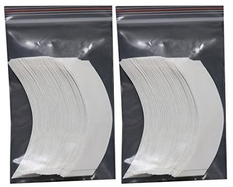 Yuuinnter 72 Uds. Peluca Sin Brillo Cinta para Peluca de Pelo Fijo ExtensióN Adhesiva Fuerte Cinta de Doble Cara para PeluquíN Peluca de Encaje PelíCula de UnióN C + CC