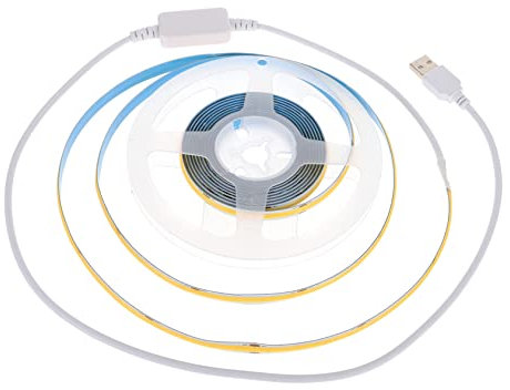 Veemoon Strip Touch Control Usb-betriebene Lichtleiste Mit Touch- Für Tv Schrank Und Vitrinenbeleuchtung Warmweiß Design Für Innenräume