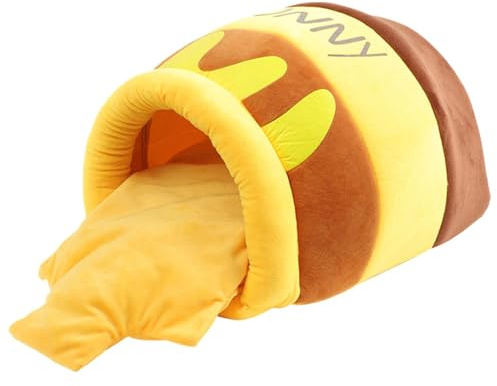 Pet Beds for Cats – Closed Honey Pot Bed, by Honeyypot CAT BEDE -CLUSED | Washable Honeypot Cat Bed, Puppy Pet Ni