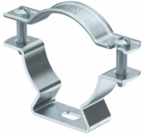 OBO Bettermann ASL 733 63 FT Abstandschelle mit Langloch, 53-63mm, Stahl (1362738)