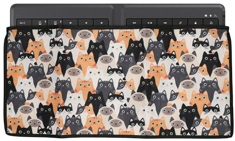 kwmobile Tastaturabdeckung Tastatur Hülle für Universal Keyboard (L) - Abdeckung 52 x 24,5 cm Staubschutz - Keyboard Cover - Tastaturschutz Schutzhülle