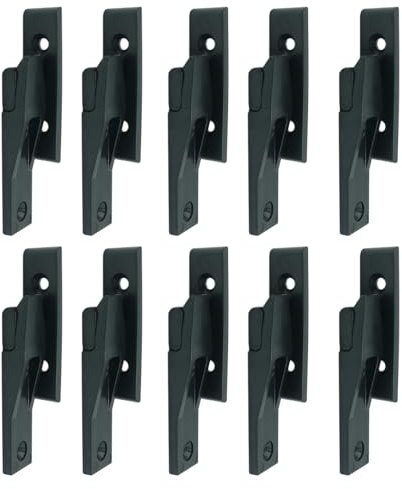 HUBa Keku - 10 Paia di Clip di Fissaggio a Pressione per Zoccolo, Clip per Pannello, Clip a Pressione per armadietti da Cucina, credenze, Zoccoli