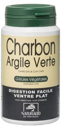 Arcilla verde / Carbón vegetal 120 cápsulas