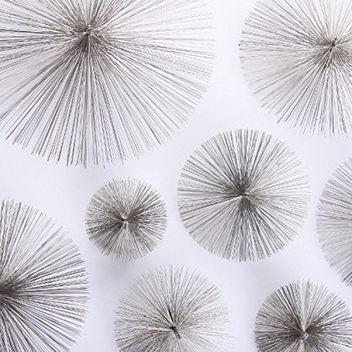 Kaminbesen Stahl runder Schornsteinbesen Kamin Esse Kaminzubehör verschiedene Größen (17cm)