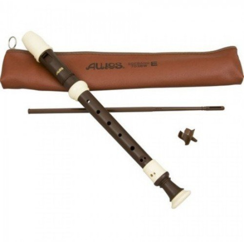 FLAUTA DULCE SOPRANO - Aulos (703B) Barroca (Plastico) 3 Piezas