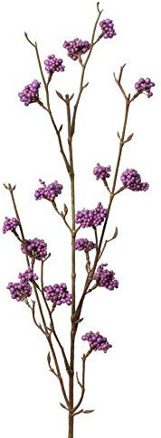 artplants.de Künstlicher Liebesperlenstrauch Larina, violett, 70cm - Deko Zweig - Kunst Beeren