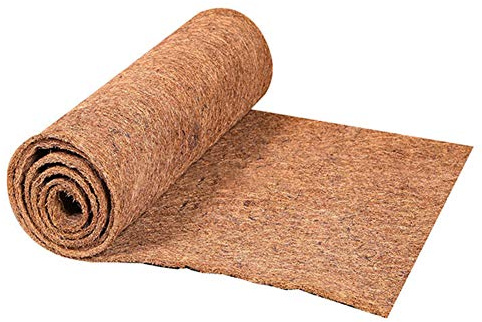 Tapis Reptile natte en Fibre de Coco, Tapis de reptile en fibre de coco pour tortue et terrarium, Naturel Substrat Terrarium pour Tortue terrestre lézards Serpents Tortues Lapin 60*100cm