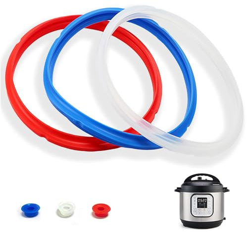 Fuator Sealing Ring for Instant Pot With Float Valve Caps Mini 3Qt 3 Pack