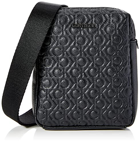 Calvin Klein Men Ck Must Block Reporter S Crossovers, Schwarz Tonal Mono, Einheitsgröße, Schwarz-Mono, One Size