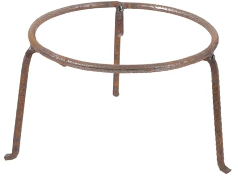 Milisten Hochtemperaturbeständiger Dreibeiniger Wok-ständer Aus Leichter Tragbarer Topfständer Für Camping Outdoor-Kochen Und Grillen Multifunktionaler Herdständer Für Feuerstellen Und Gash