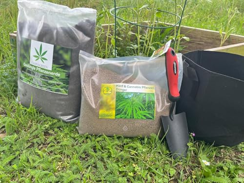 Premium Cannabis Erde - Anzuchtset