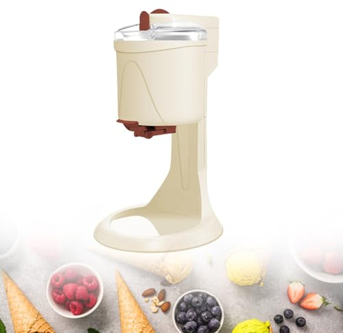 Lakenbroade Machine à crème glacée Douce pour la Maison – Mélangeur Portable, Machine Automatique pour Sorbet de Yaourt – Machine à crème glacée Parfaite pour la Maison,220V