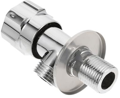 KONTONTY Stop-wasserhahn Für Bad Und Küche Verchromter Zinklegierungs-stopventil Mit Hoher Härte Installieren Geeignet Für Dusche Handbrause Oder Bidet