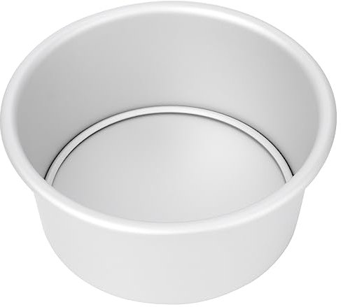 Cabilock Molde Para Pastel Redondo De Molde Para Hornear Pasteles Base Extraíble Anodizado Para Hornear Tartas
