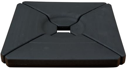 LG Outdoor Fillable Square Garden Cantilever Parasol Base