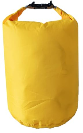 wasserdichte Tasche,10L/20L/40L/70L/90L Wasserdichter Sack, Ultraleichter Trockensack, wasserdichte Wassersporttaschen für, Kajakfahren, Strand, Schwimmen, Camping, Wandern (Gelb, 40L)