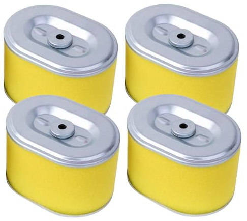 Hippotech 4 Pack GX160 Filtros de Aire para Honda GX120 GX200 GX160 GX140 GX100 GX110 5hp 5.5hp 6hp Series Motor Reemplazar piezas # 17210-ZE1-505, 17210-ZE1-822