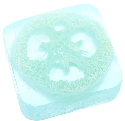 TOPPERFUN Sapone Esfoliante Luffa Mano Sapone Per Rinfrescante Rimuove Cellule Morte Lisciatura