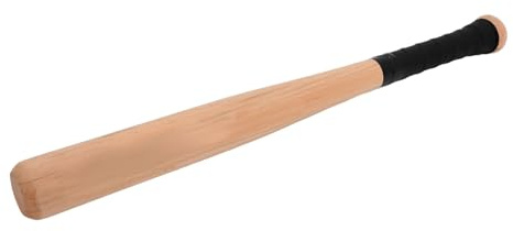 Hemobllo Mazza Da Baseball in Legno Portatile 54 Cm Bastone Da Allenamento in Legno Robusto Per Ragazzo Ragazza e Adulti Strumento Per Migliorare Abilità Sport Baseball Outdoor