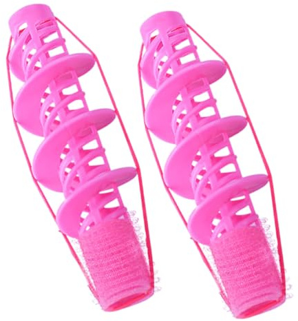 TOYZFRIENDY Bigodini Morbidi da Chioma 2 per Pezzi Flessibili Donna per Arricciare Plastica Elastico per Uso Domestico