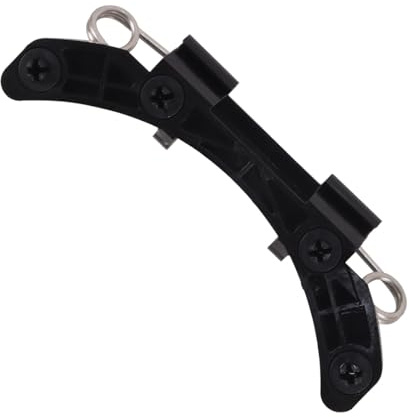 Gutol 31265160 Bisagra de la tapa del depósito de combustible, soporte de bisagra de combustible compatible con V70 S60 S80 XC90. Soporte de plástico para la tapa del depósito de combustible.