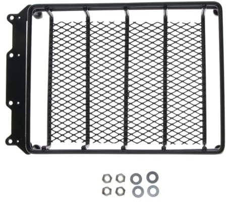 LIXSAZSE Solid Waterproof Rack Roof Luggage Rack 110 Cargo Travel HSP RC Model Cars And Trucks Suitable For All RC 110 Model Car Vehicle Luggage Carrier Basket