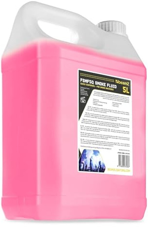 BeamZ Nebelfluid 5 liter - Universelle wasserbasierte und sichere Nebelflüssigkeit mit CO2-Effekt