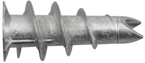 Gipskartondübel mit Schrauben PZ Zink- Druckguss 14,5 x 33 mm 25 Stück