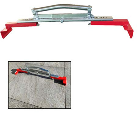 Cobaltix Lève Dalle/Porte Dalle 1 Main PRO Réglable de 350 à 630 mm - Charge Maximale 30 Kg - Outil Professionnel pour Manipulation Facile des Dalles et Carreaux