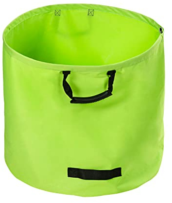 Dehner Gartensack, Ø 60 cm, Höhe ca. 56 cm, Volumen 150 l, Polyester, lemon