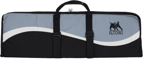 elToro Wave - Bogentasche, aus robustem wasserabweisenden Cordura, für Recurvebögen (Grau)