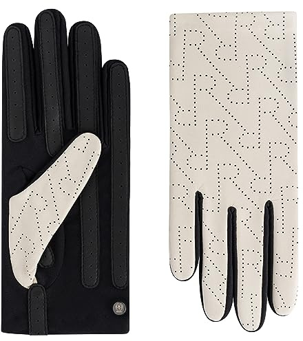 Roeckl Damen Livorno Handschuhe, Almond, 7.5