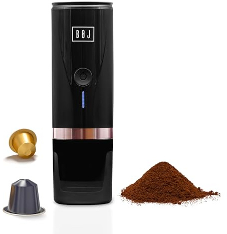 BOJ Cafetera portátil GIRO (Negra)