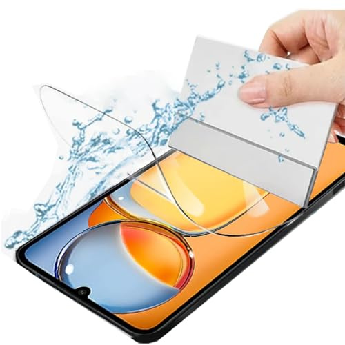 3 Piezas Protector de Pantalla para Xiaomi Redmi 13C 5G/4G, Xiaomi Poco C65 | Película de Hidrogel Flexible de transparentes TPU [alta sensibilidad][no vidrio templado]