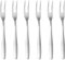 GRÄWE Tenedor para servir 6 unidades, tenedor de carne, tenedor de fruta, tenedor para fiambres, tenedor de presentación, apto para lavavajillas, acero inoxidable, serie Königstein,