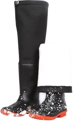 Stivali da Pesca Stivali da Pesca Leggeri per Uomo E Donna in PVC Impermeabili per Esterni E Stivali da Pesca con Suola in Gomma Antiscivolo(47 EU)
