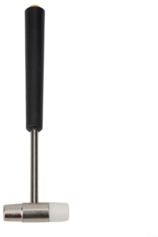 Mini maillet à double tête en métal et caoutchouc pour réparation de montres et bracelets - Pour ajuster les bracelets et les loisirs créatifs (A)