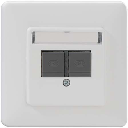 Rutenbeck – Socket UMflex 139112400 Cat. 6 A iso-md 2 Up rw Kupfer Sockel Mitteilung