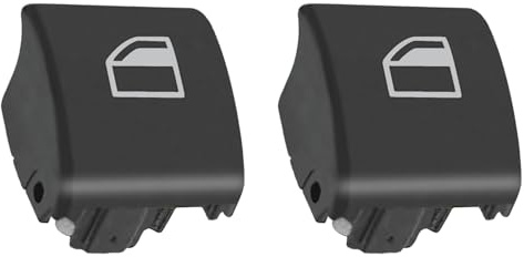 Twowinds Ersättningsknapp vänster eller höger elektrisk fönsterregulator 3-serie E46 X3 X7 (set 2 stycken)