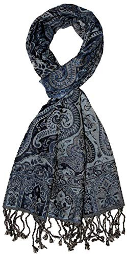 Lorenzo Cana - Herrenschal aus weicher Wolle vom Merinolamm Paisleymuster bunt mehrfarbig 35 cm x 160 cm