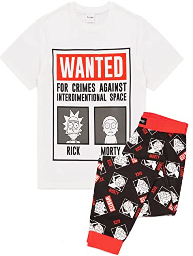 Rick y Morty querían una Camiseta con póster de Pijama y un pantalón Lounge 3XL