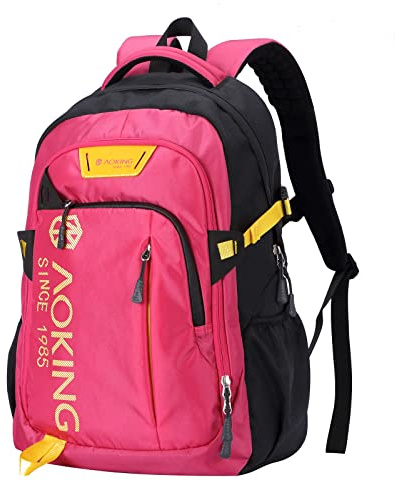 Aoking,SN57605,zaino scolastico,zaino da città e da lavoro,30 L,per laptop fino a 17 pollici,impermeabile